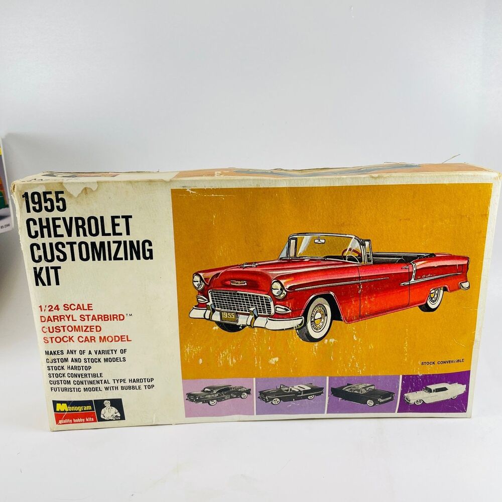 Monogram 1955 Chevrolet Customizing Kit 1/24 Scale PC83 Darryl Starbird